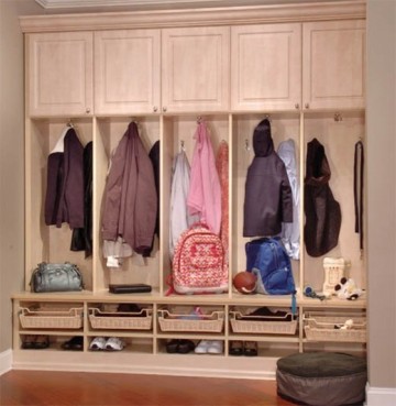 Back-to-School Organization, Part 3: Multi-Use Mudroom Cubbies