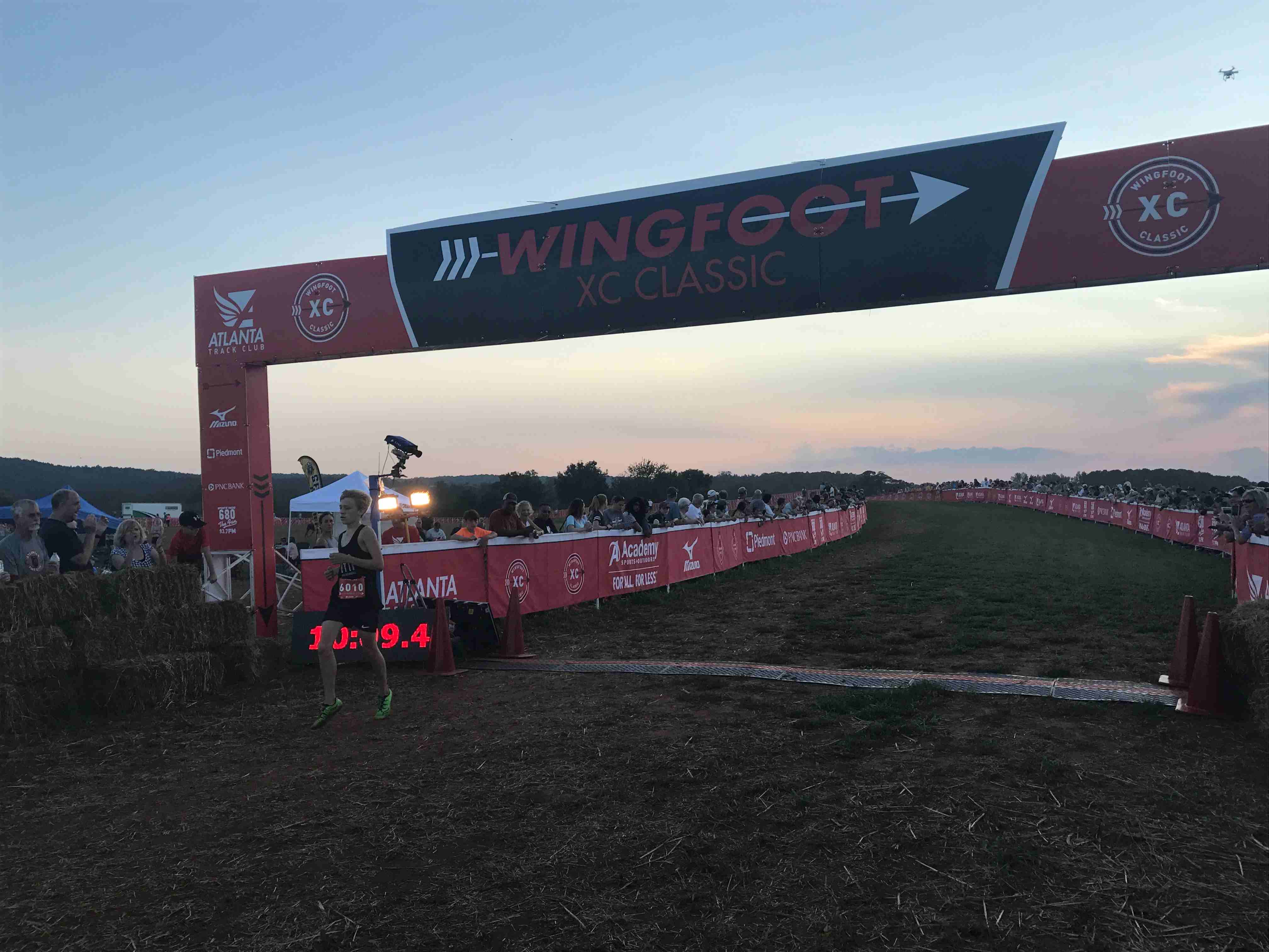 25 Middle Schools Race into the Night at 2017 Wingfoot XC Classic