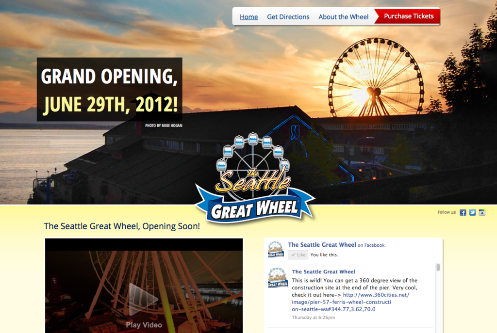 Visit the New Seattle Great Wheel! DynamiX