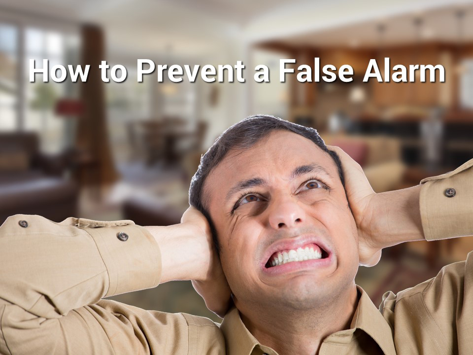 EMC Security has ways to prevent false security alarms EMC Security