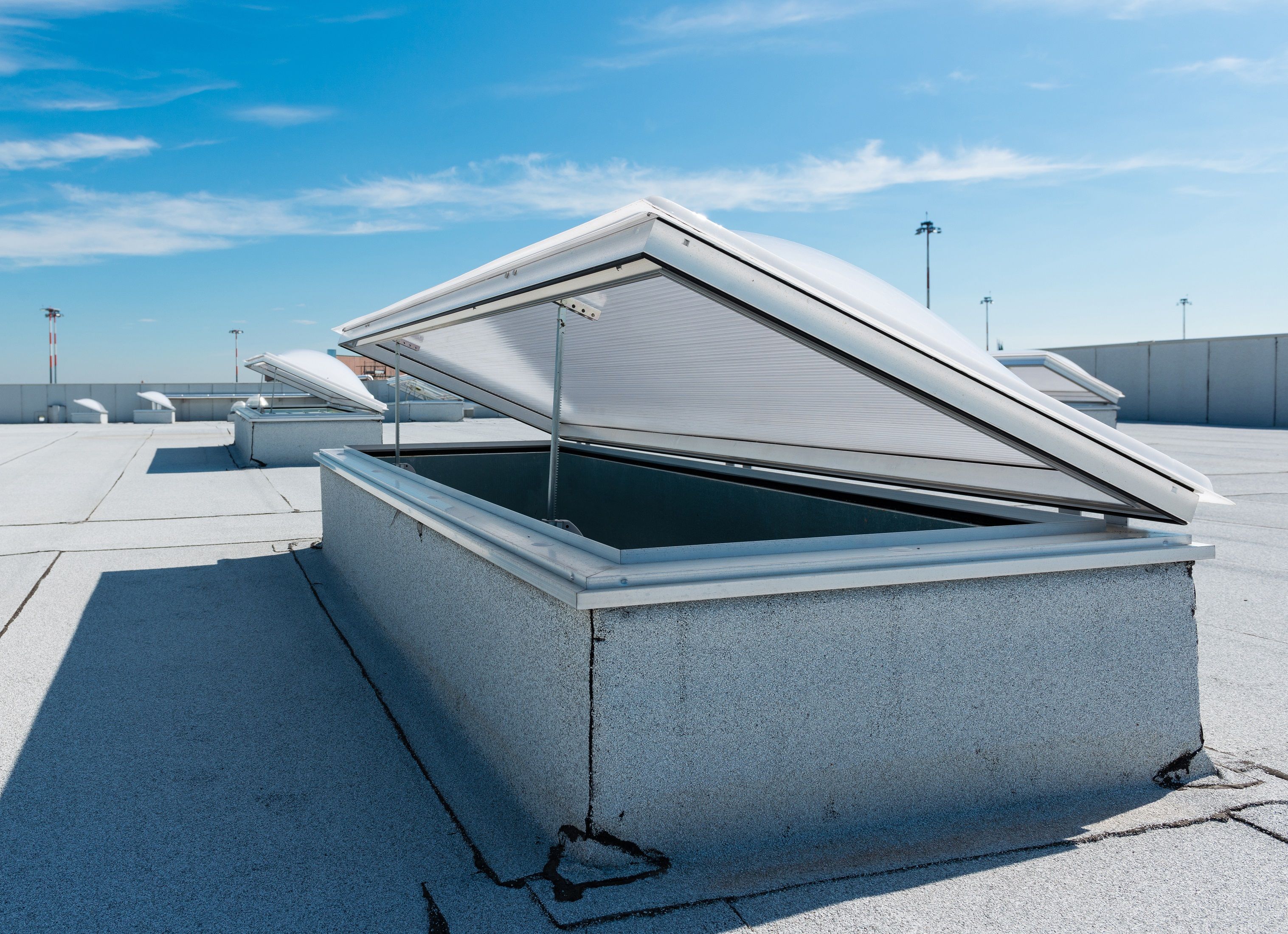 How Skylights Work for Commercial Building | Findlay Roofing