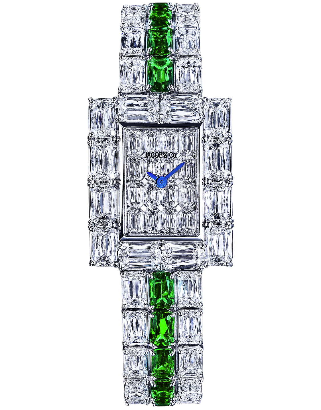 Ashoka Emerald Diamond Boutique Collection White Gold Jacob & Co