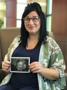 Maria Schambers says the Peek-a-Baby experience gets the whole family more involved.